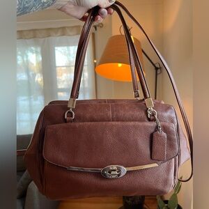 Coach Madison Madeline east west satchel bag